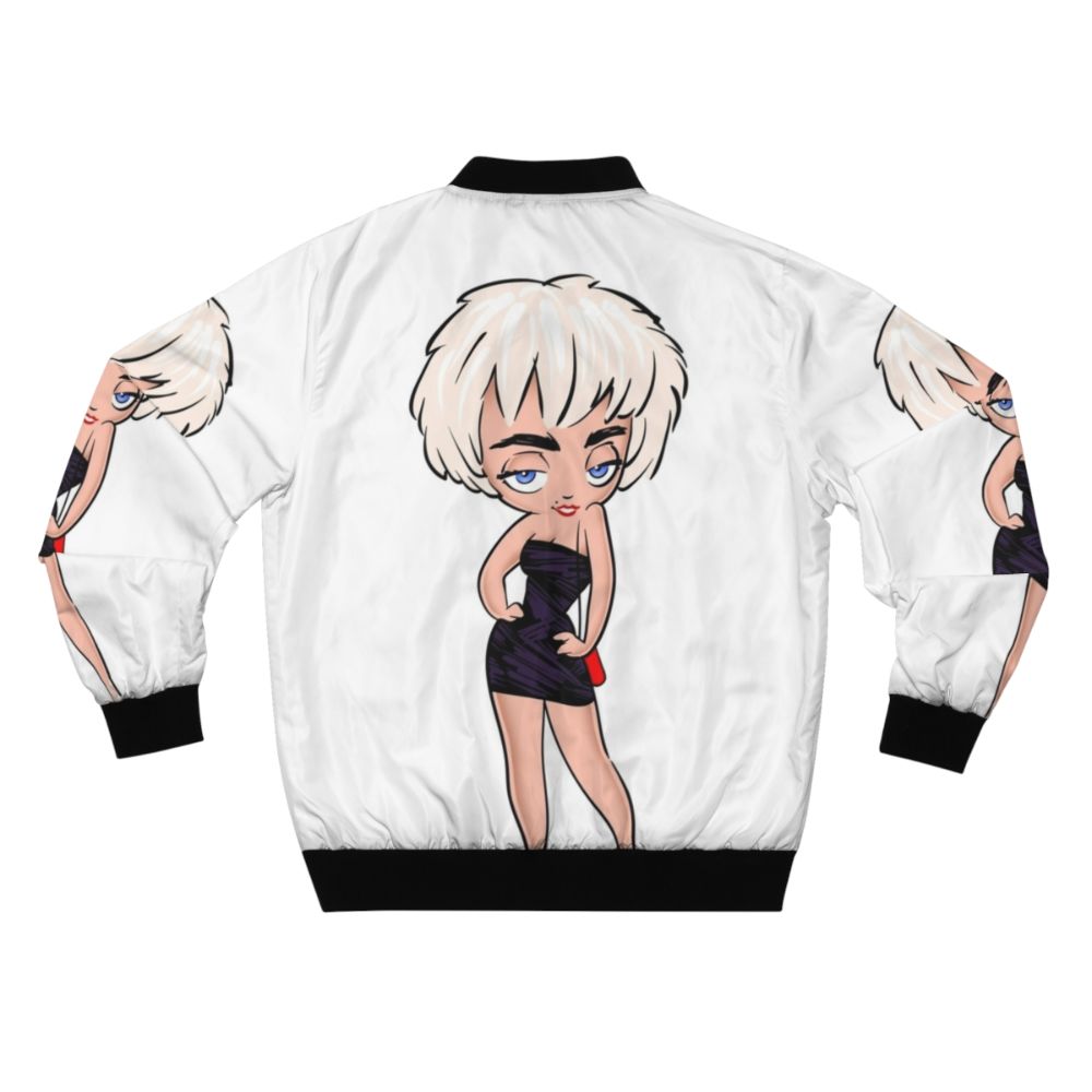 Nikki Finn bomber jacket inspired by the movie "Who's That Girl?" - Back