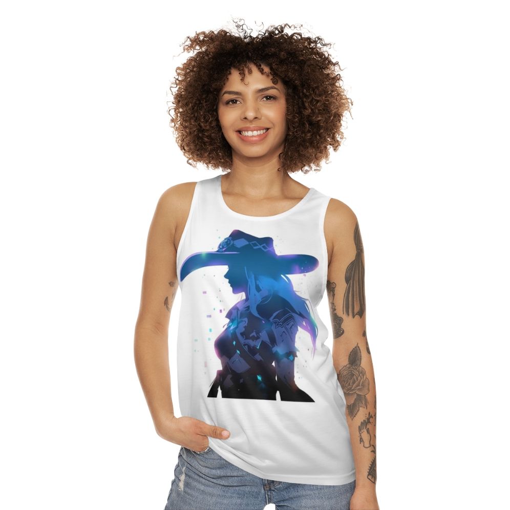 Ashe Overwatch Unisex Gaming Tank Top - women