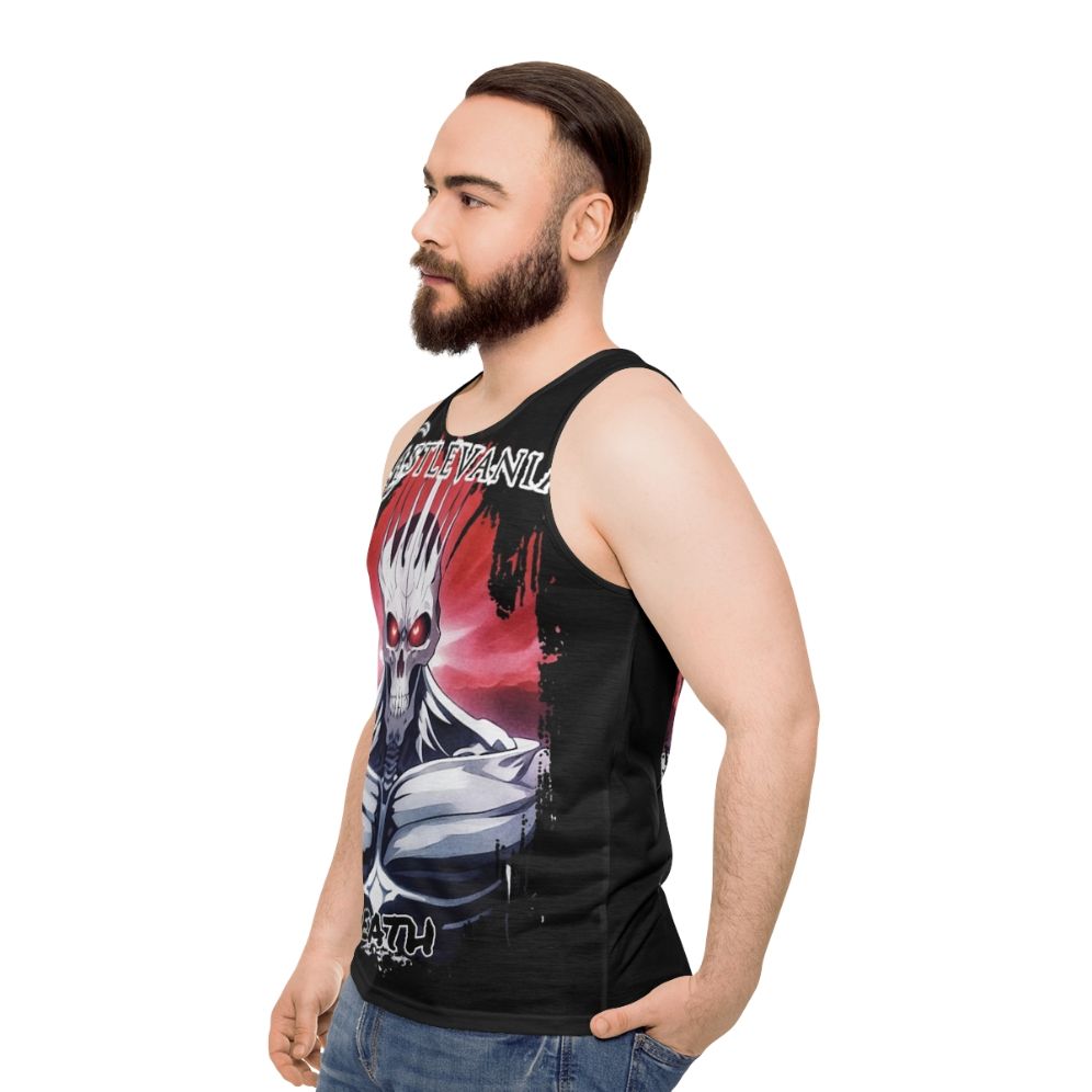 Castlevania Death Netflix Unisex Tank Top - men side