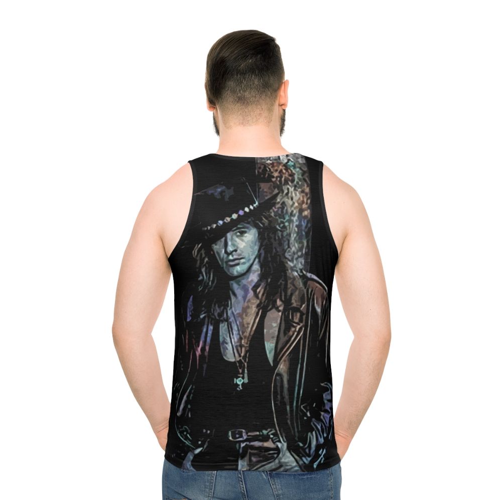 Richie Sambora unisex rock band tank top - men back