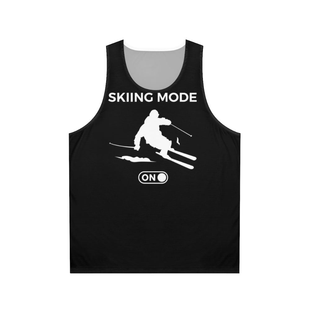 Skiing Mode On Unisex Alpine Ski Winter Tank Top