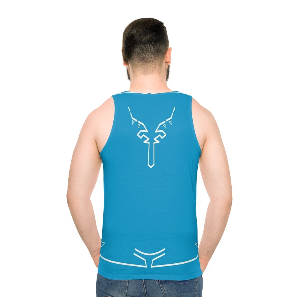 Hyrule Champion Tunic Unisex Tank Top - men back