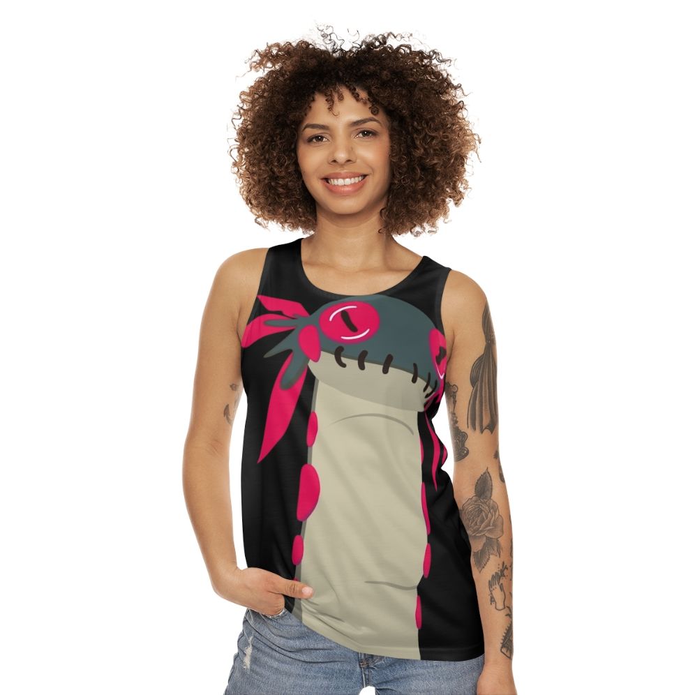 Monster Hunter World Wiggle Worm Unisex Tank Top - women