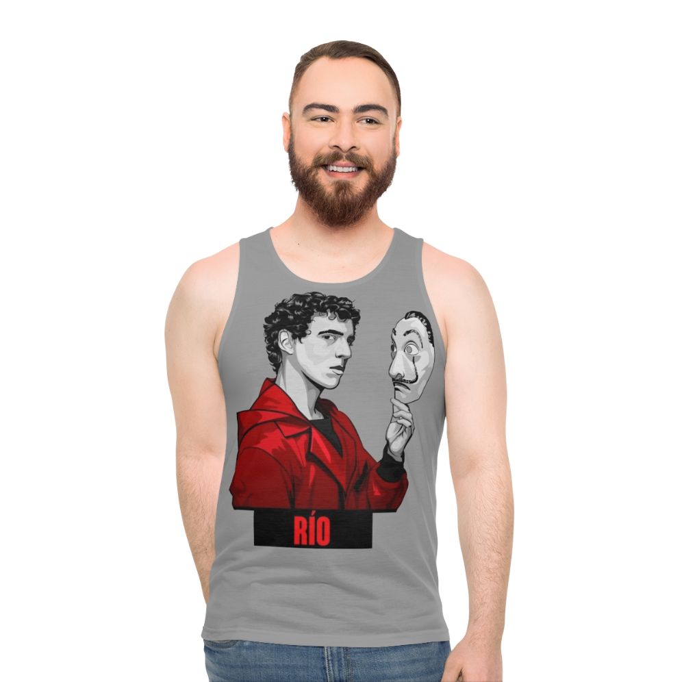 Money Heist Rio Unisex Tank Top - men