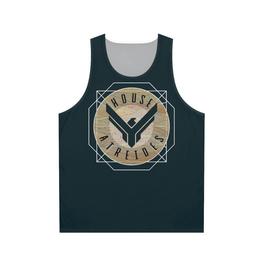 Dune House Atreides Fan Art Unisex Tank Top