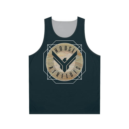 Dune House Atreides Fan Art Unisex Tank Top