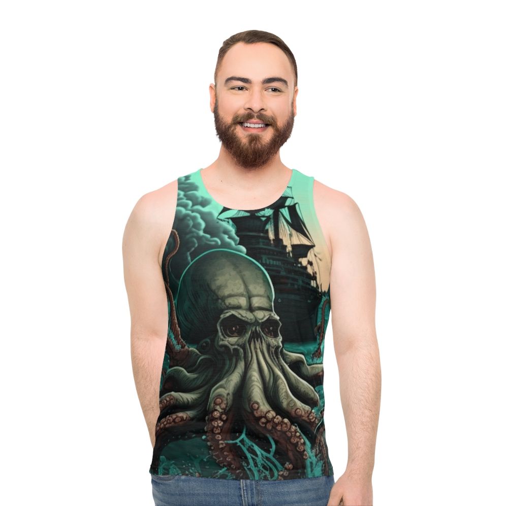 Mythical sea creatures fantasy tank top - men