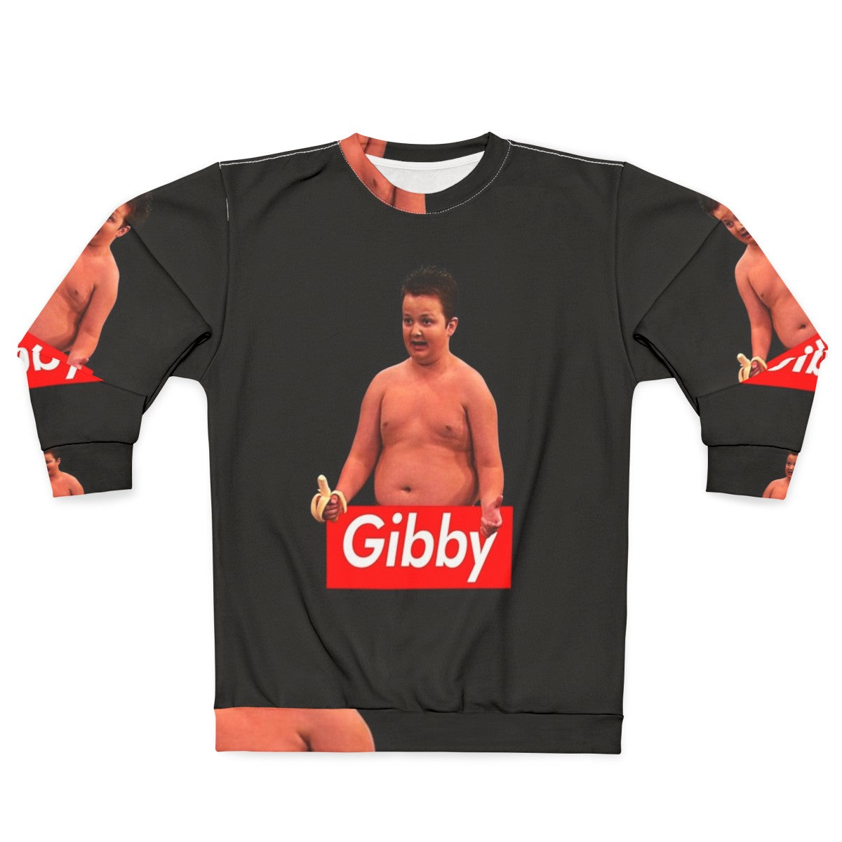 Gibby Funny Sweatshirt - Iconic 90s ICarly Nostalgia Meme Merchandise