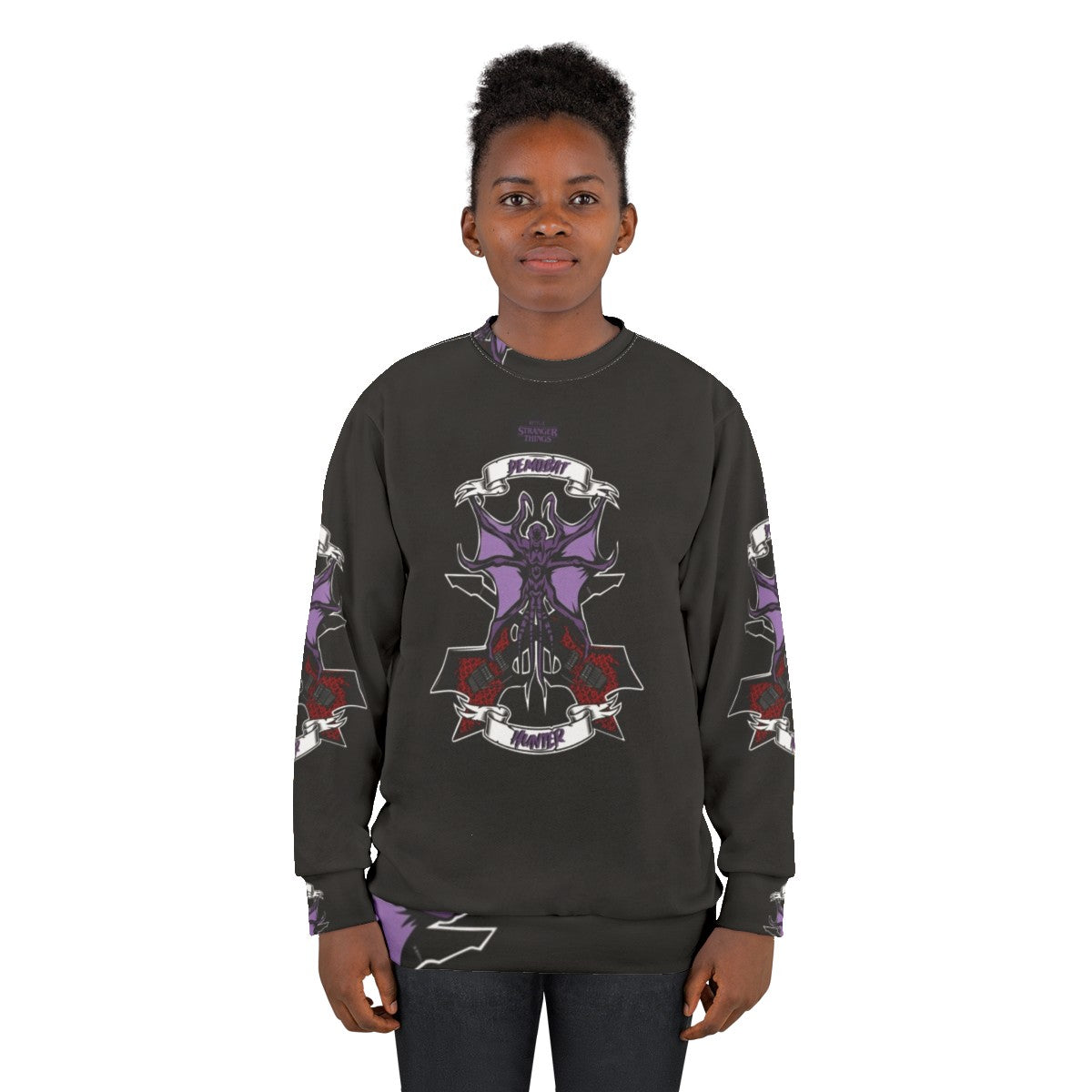 Stranger Things 4 Demobat Hunter Sweatshirt - women