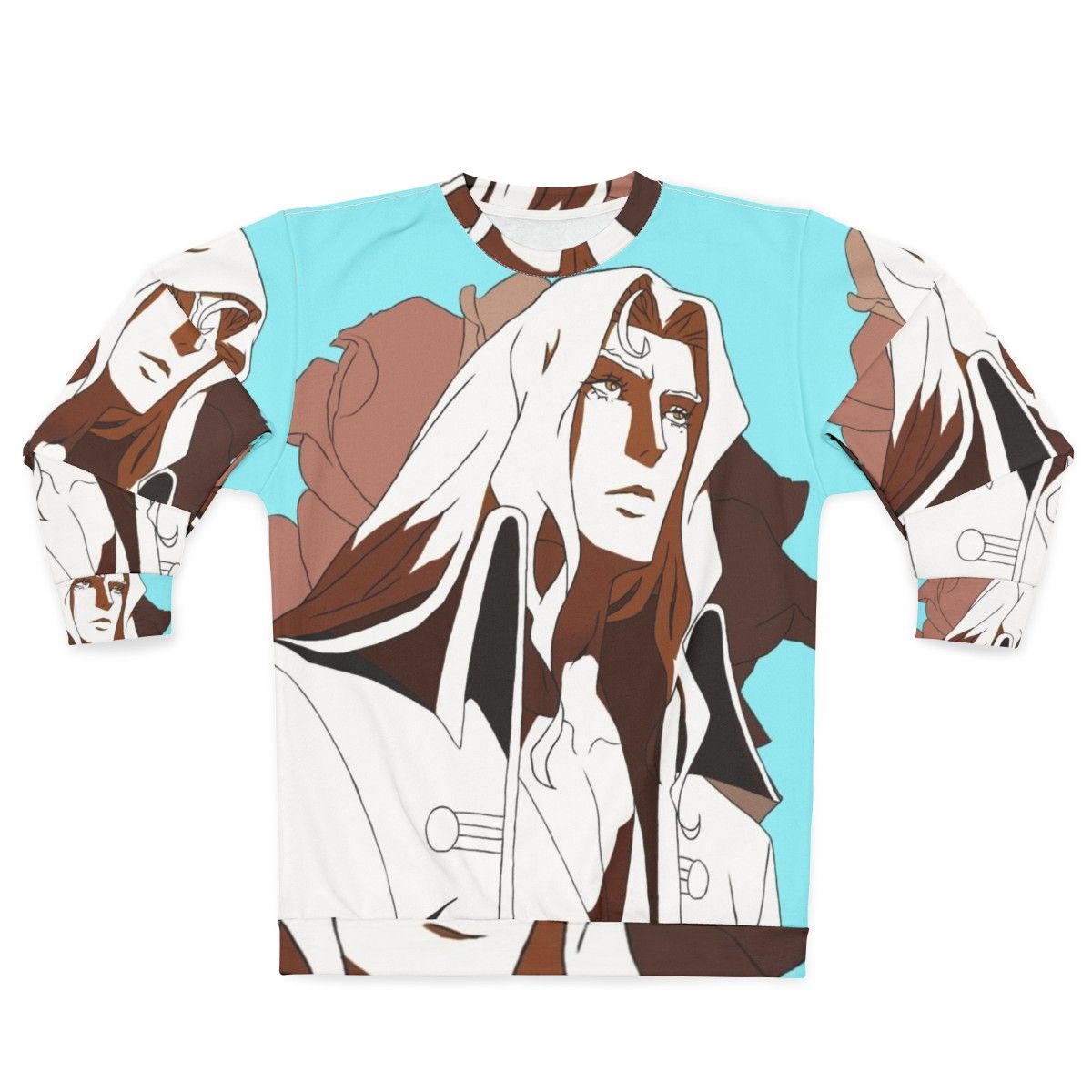 Alucard From Castlevania Netflix Series Anime Inspired Sweatshirt