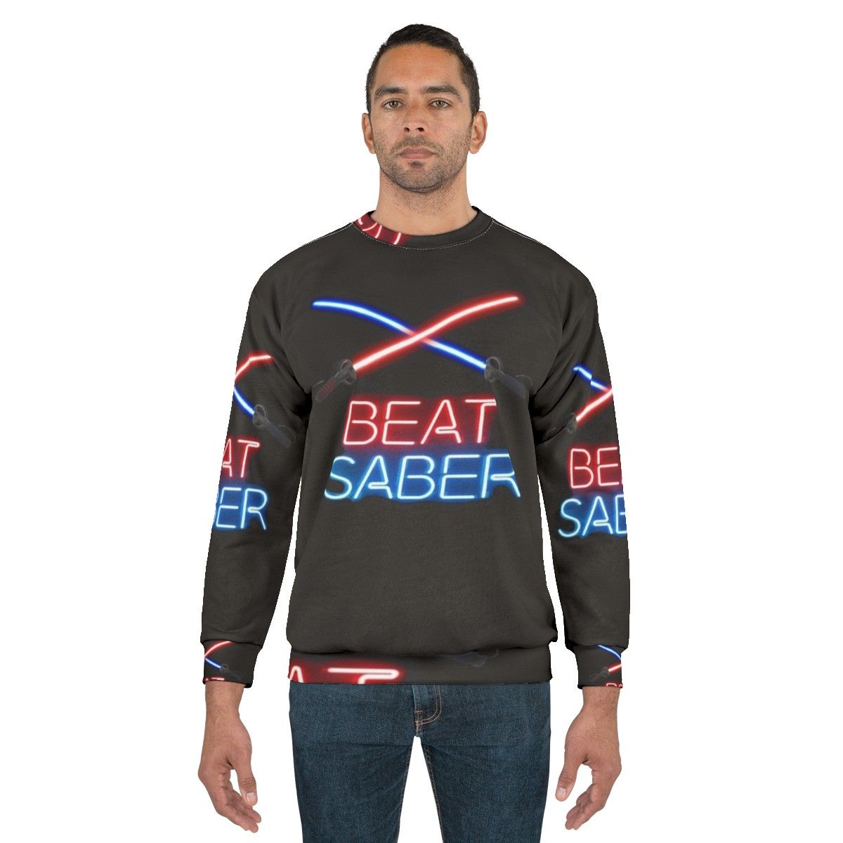 Beat Saber2 Sweatshirt - Virtual Reality Gaming Apparel - men