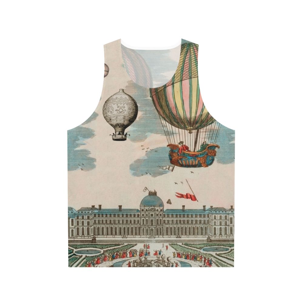 Vintage French Balloons Unisex Tank Top