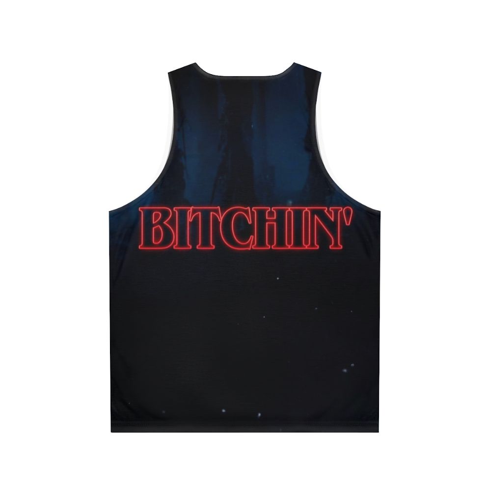 Unisex Stranger Things Inspired Bitchin' Tank Top - Back