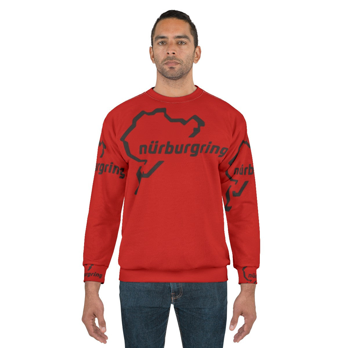 Nurburgring Nordschleife Racing Automotive Sweatshirt - men