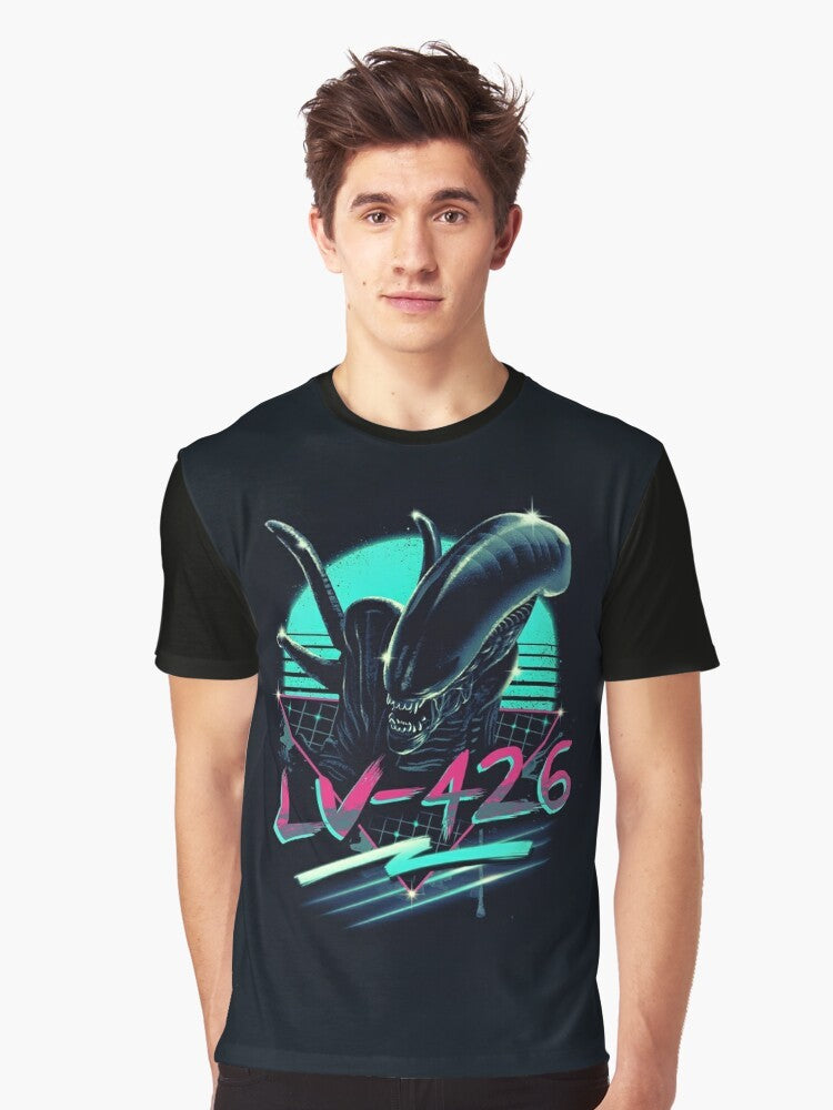 LV 426 Alien Xenomorph Graphic T-Shirt - Men