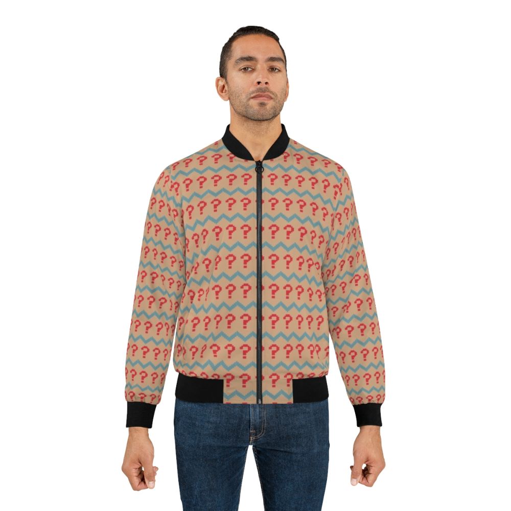 Classic Dr. Who Sylvester Mccoy Tank Top Bomber Jacket - Lifestyle