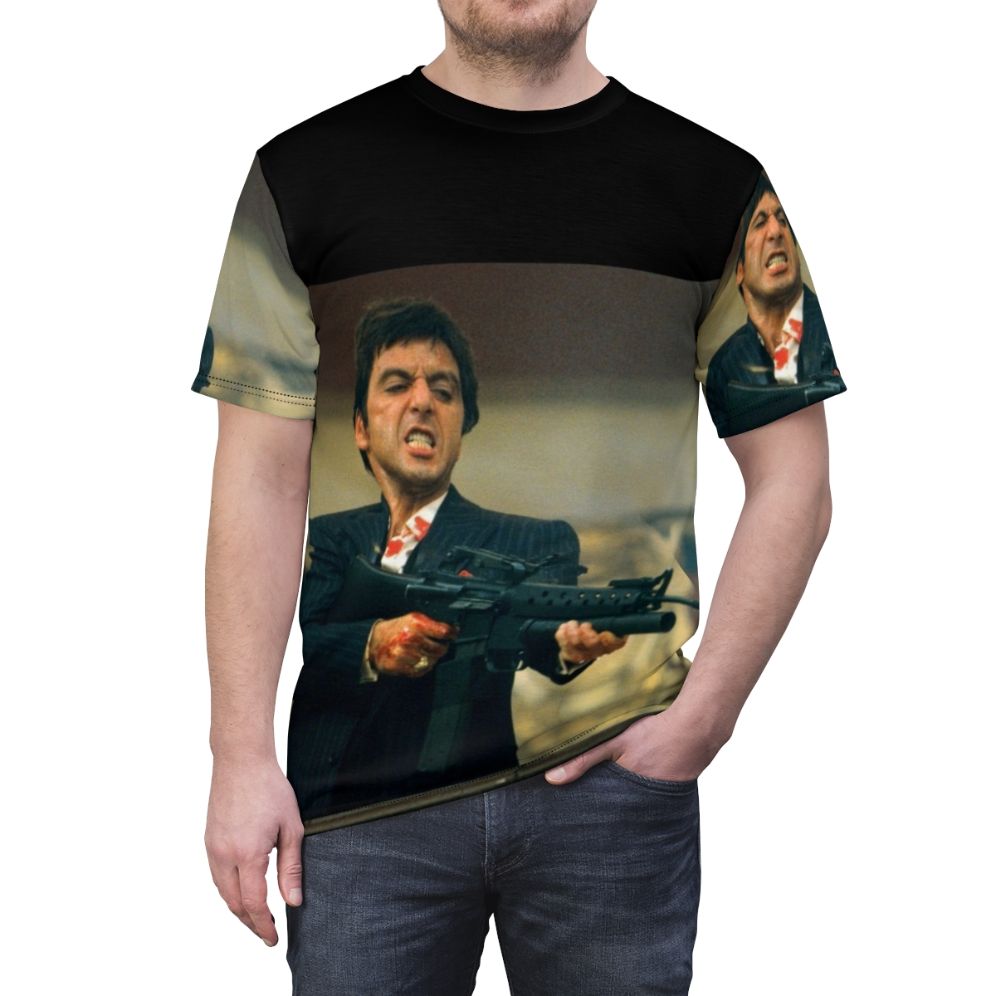 Iconic movie character crime drama classic film t-shirt - men front