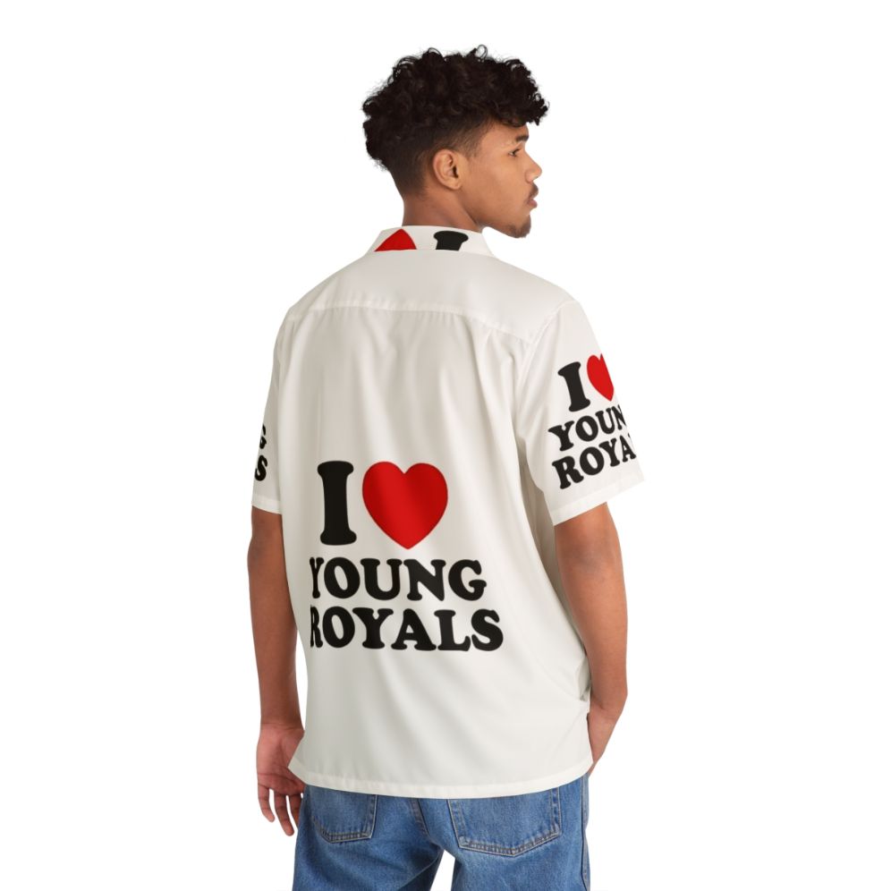 Young Royals Netflix Hawaiian Shirt featuring Edvin Ryding and Omar Rudberg - People Back