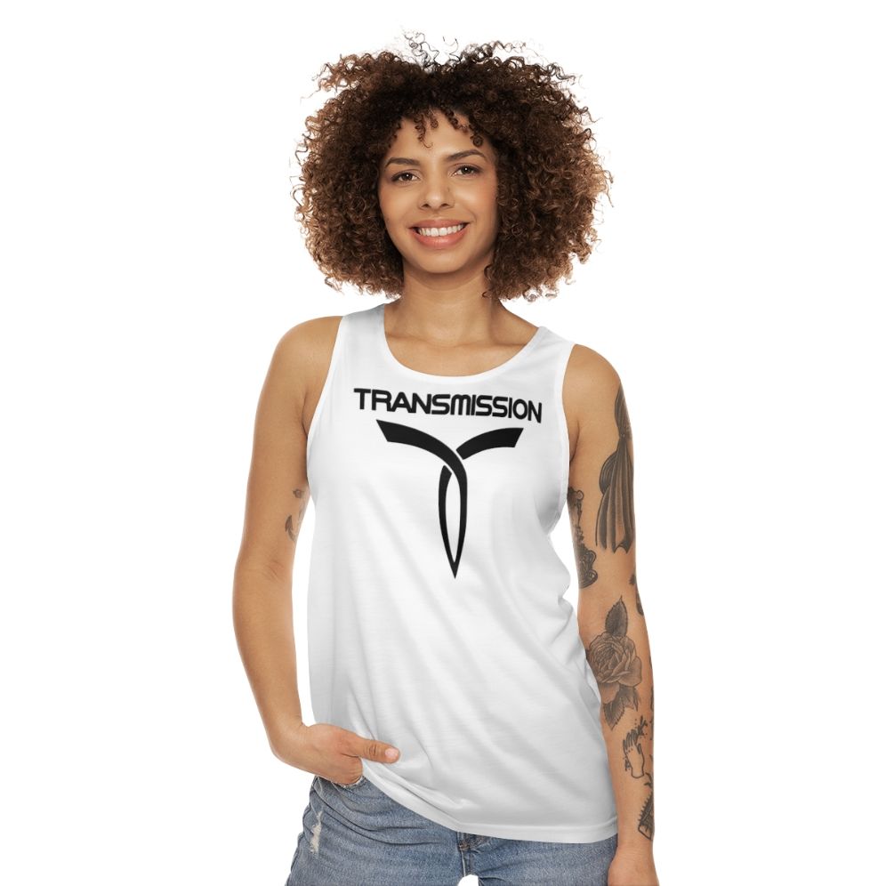 Transmission Music Festival Unisex Tank Top - women