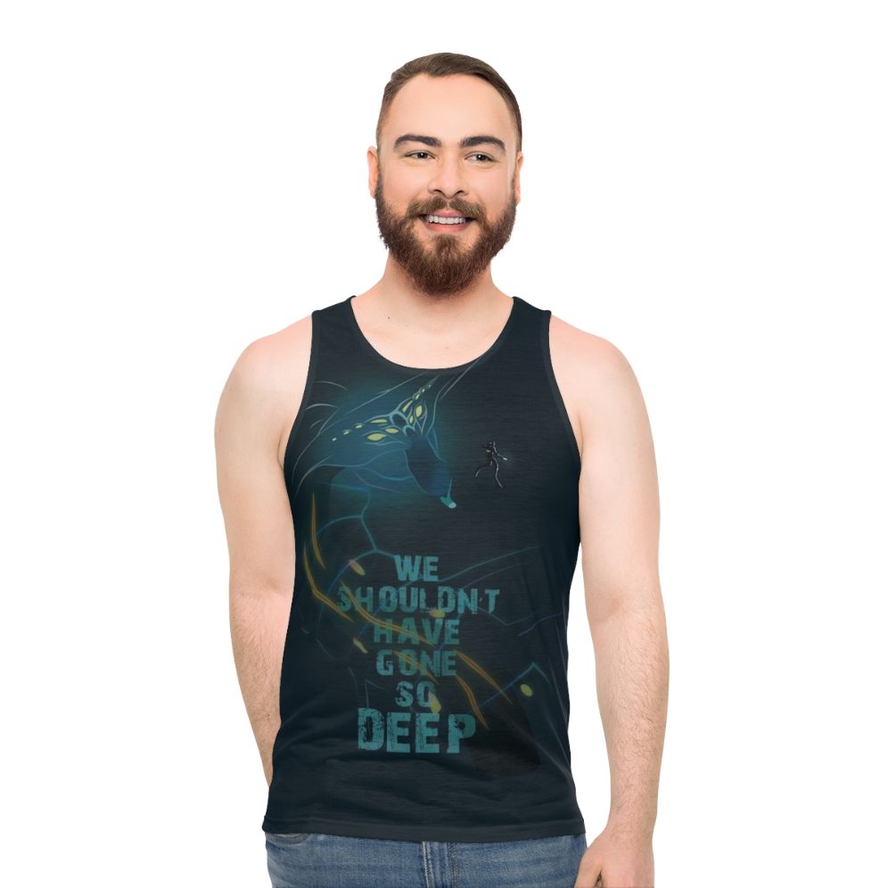 Subnautica inspired unisex tank top - men