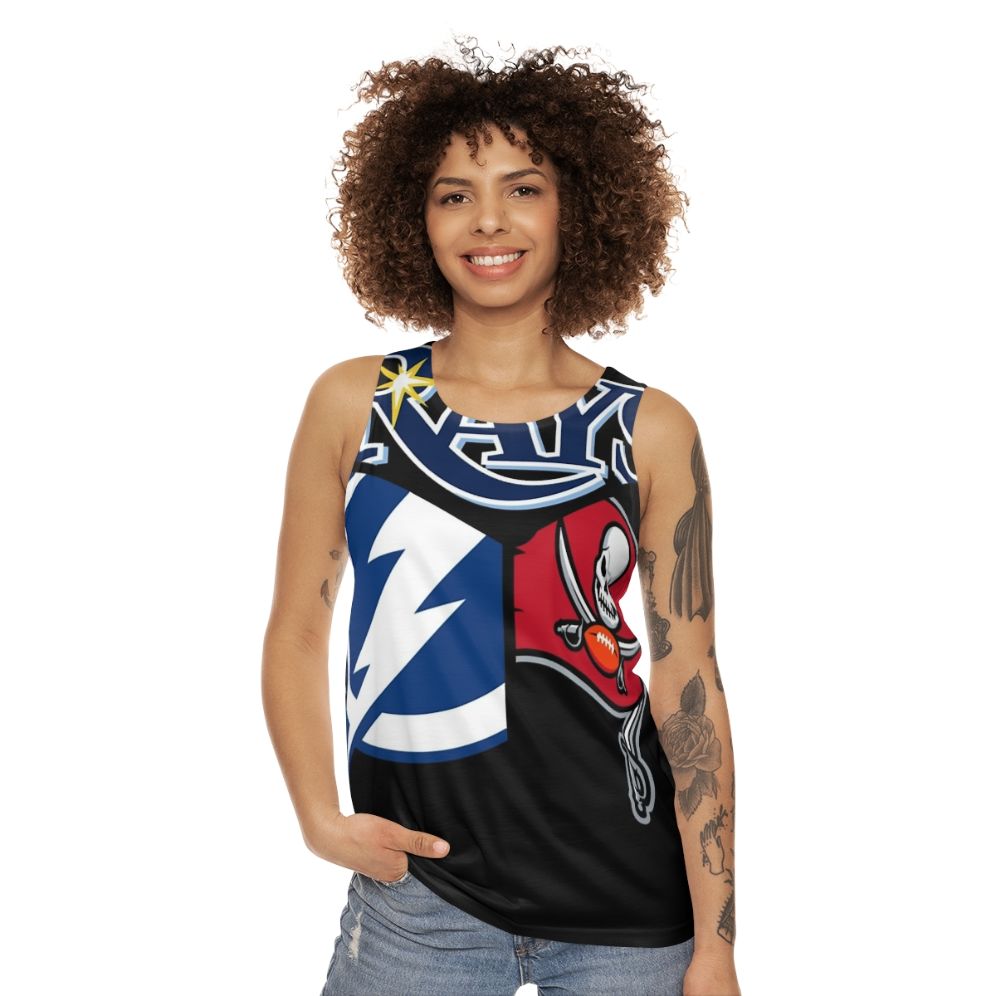 Triquad Essential Tampa Bay Sports Teams Unisex Tank Top - women