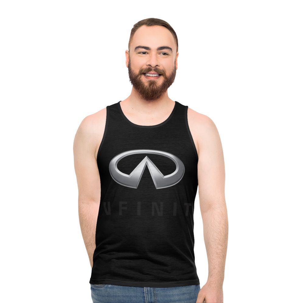 Infiniti Car Design Unisex Tank Top - men