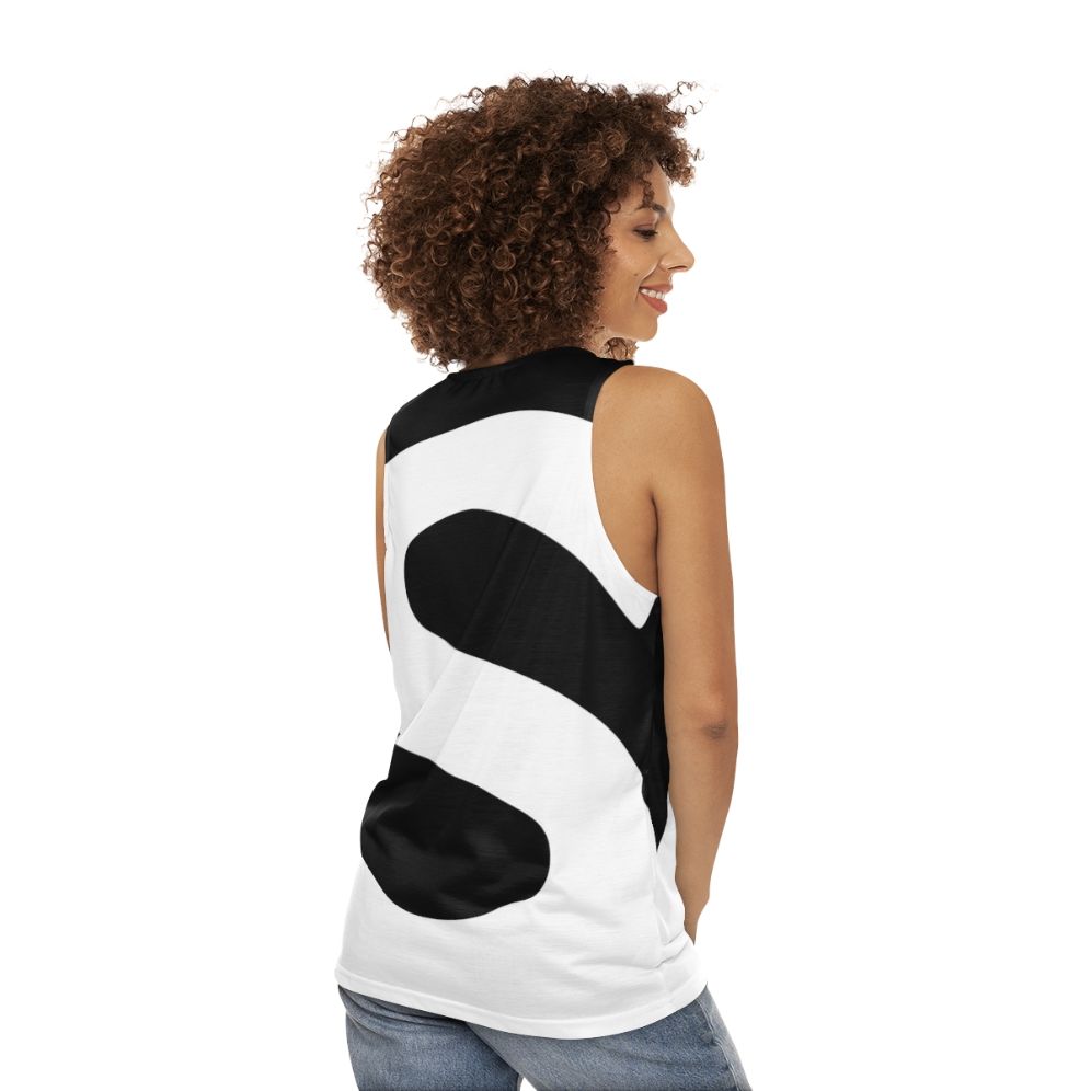 Syndrome Lazy Costume Unisex Tank Top - women back