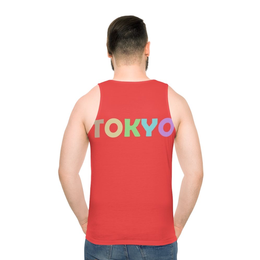 Money Heist Tokyo Unisex Bella Ciao Tank Top - men back