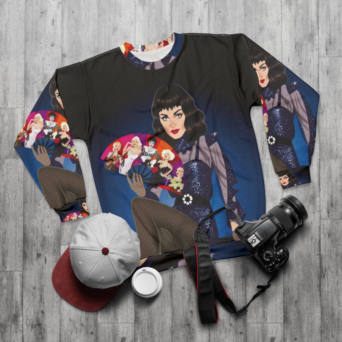 Alejandro Mogolloart Fan Sweatshirt - flat lay