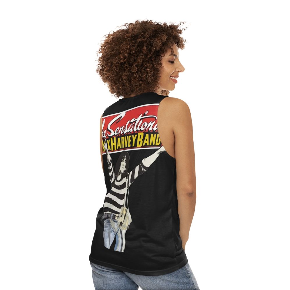 The Sensational Alex Harvey Band 1970s Unisex Tank Top - women back