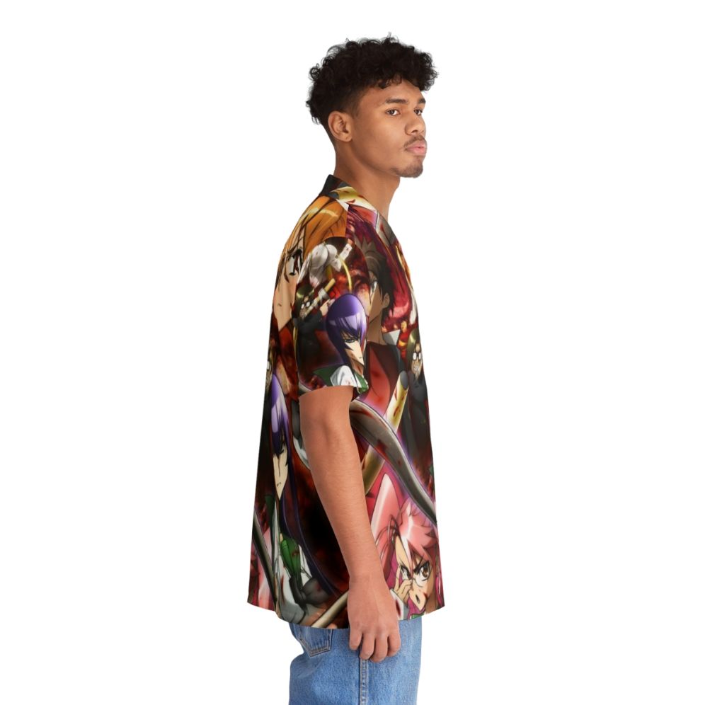 High School Of The Dead Anime Hawaiian Shirt - People Pight