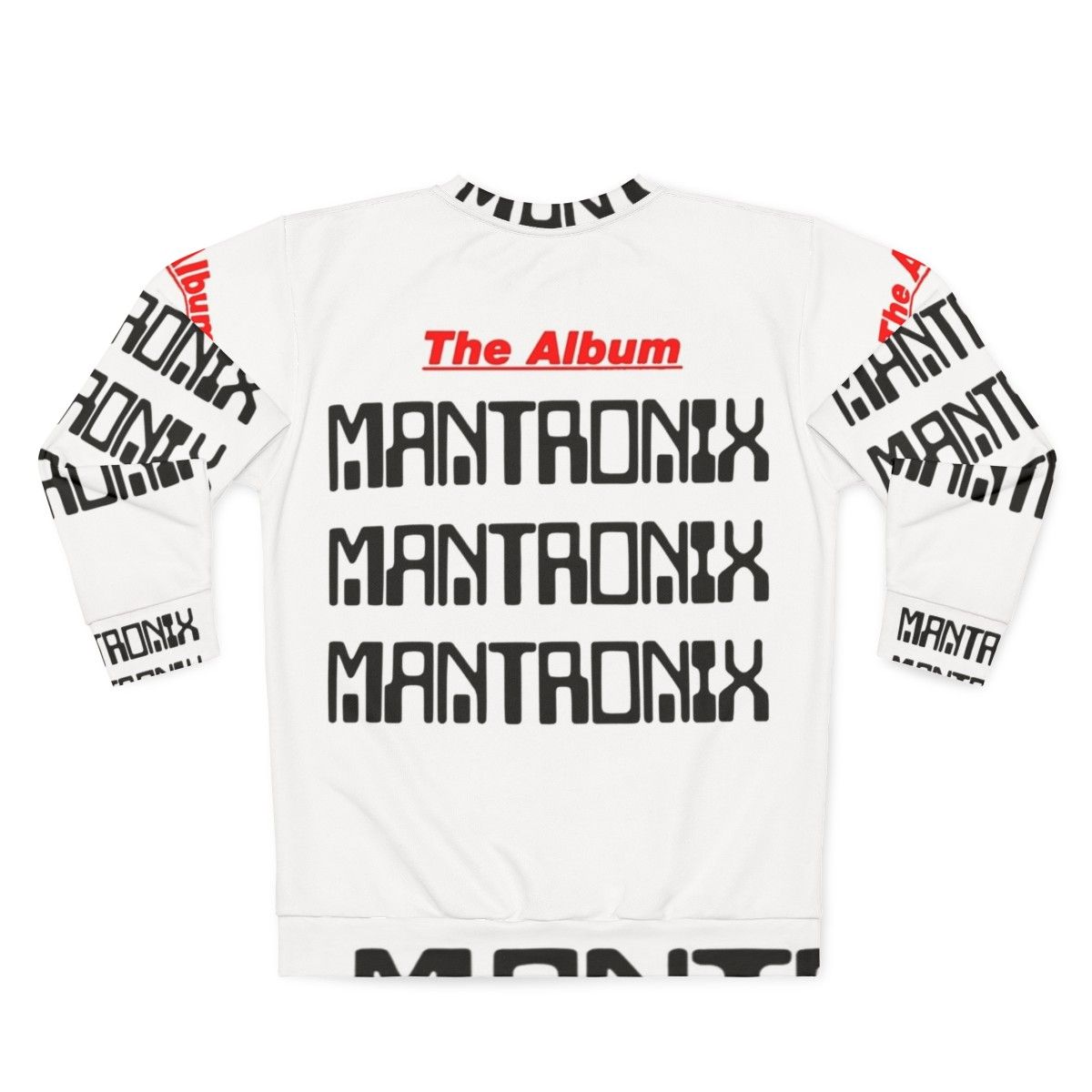 Mantronix Hip Hop Retro Sweatshirt - Back