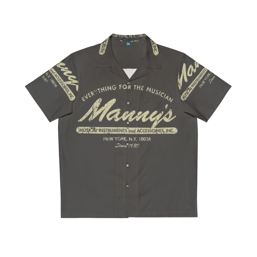 1930s Manny's Music 1935 Hawaiian Shirt
