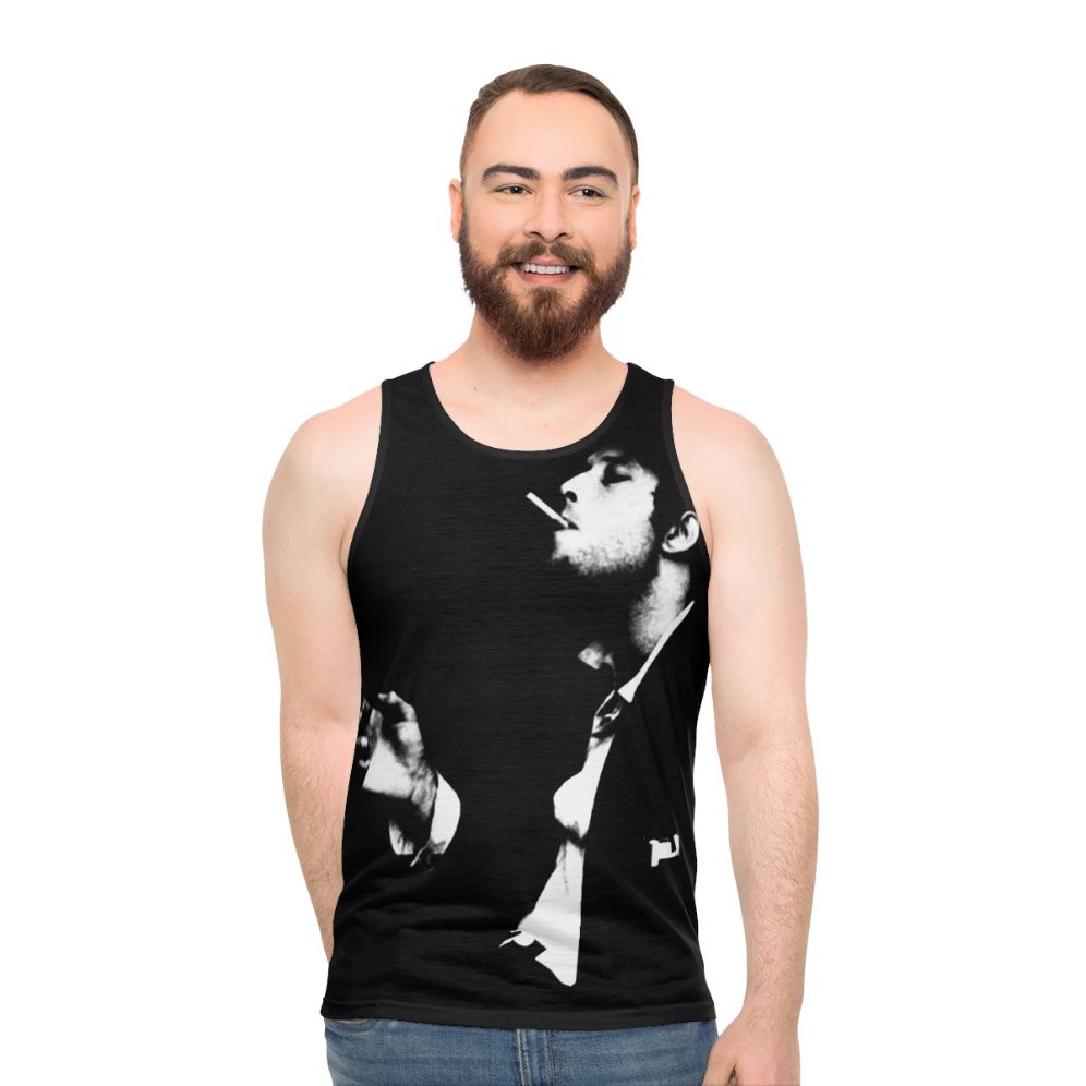 Iconic Tom Waits Unisex Tank Top - men