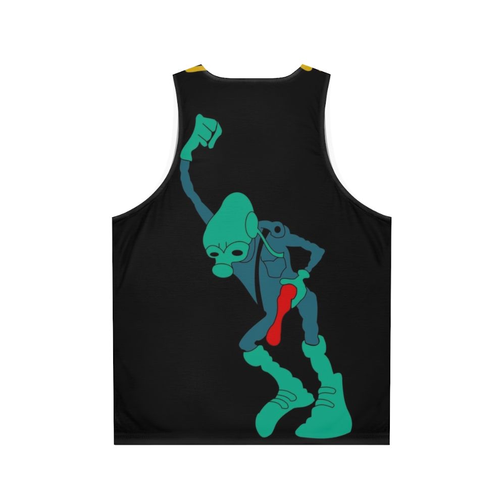 Unisex "They Killed Fritz" Tank Top from Ralph Bakshi's 70s Fantasy Animation - Back