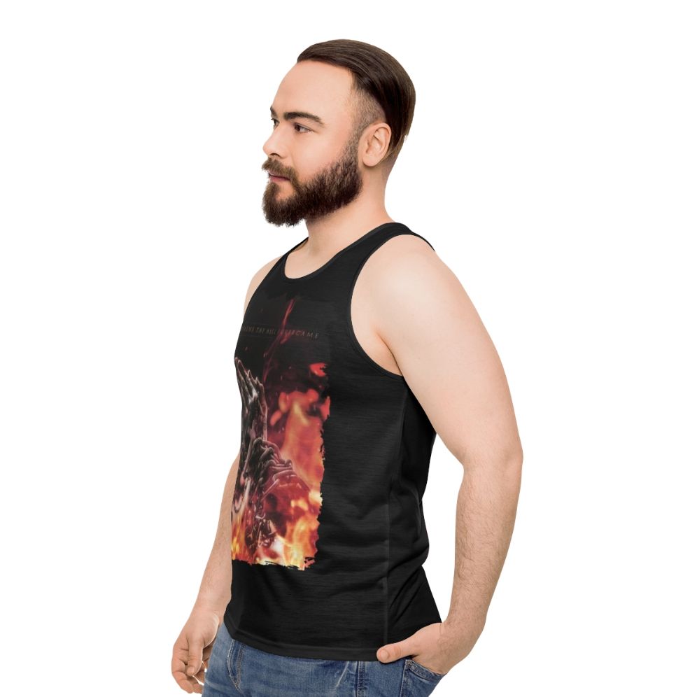 Omen Castlevania Unisex Tank Top - men side