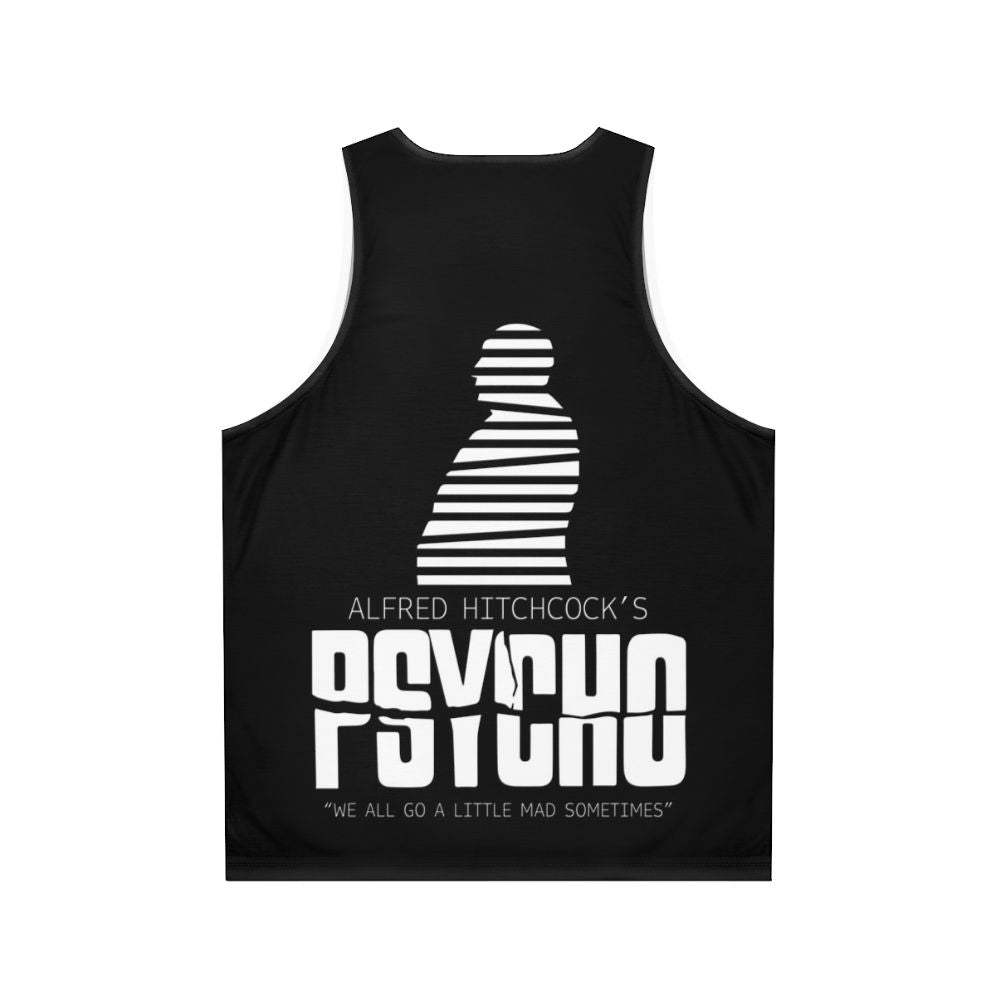 Alfred Hitchcock Psycho Unisex Tank Top - Back