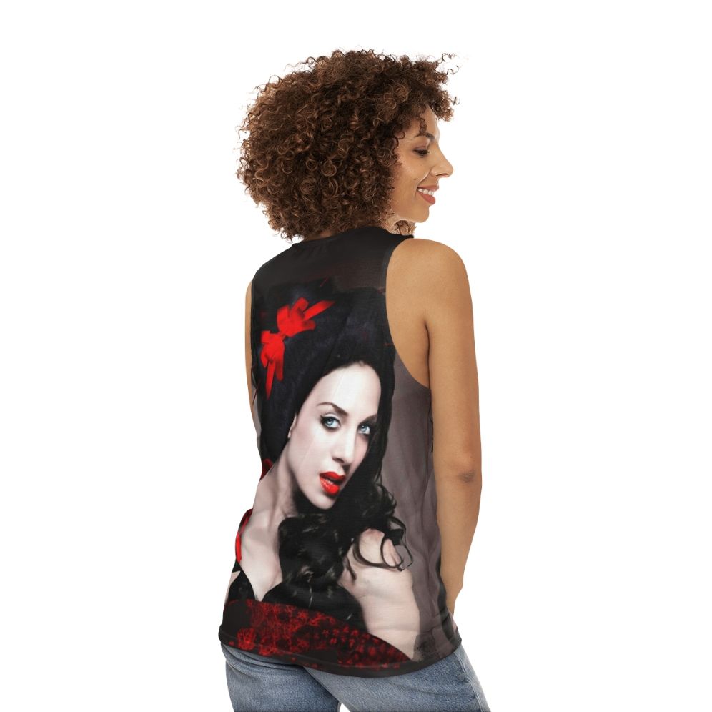 Monica Naranjo Unisex Tank Top - women back