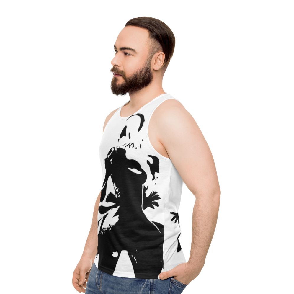 2B Silhouette Unisex Tank Top - men side