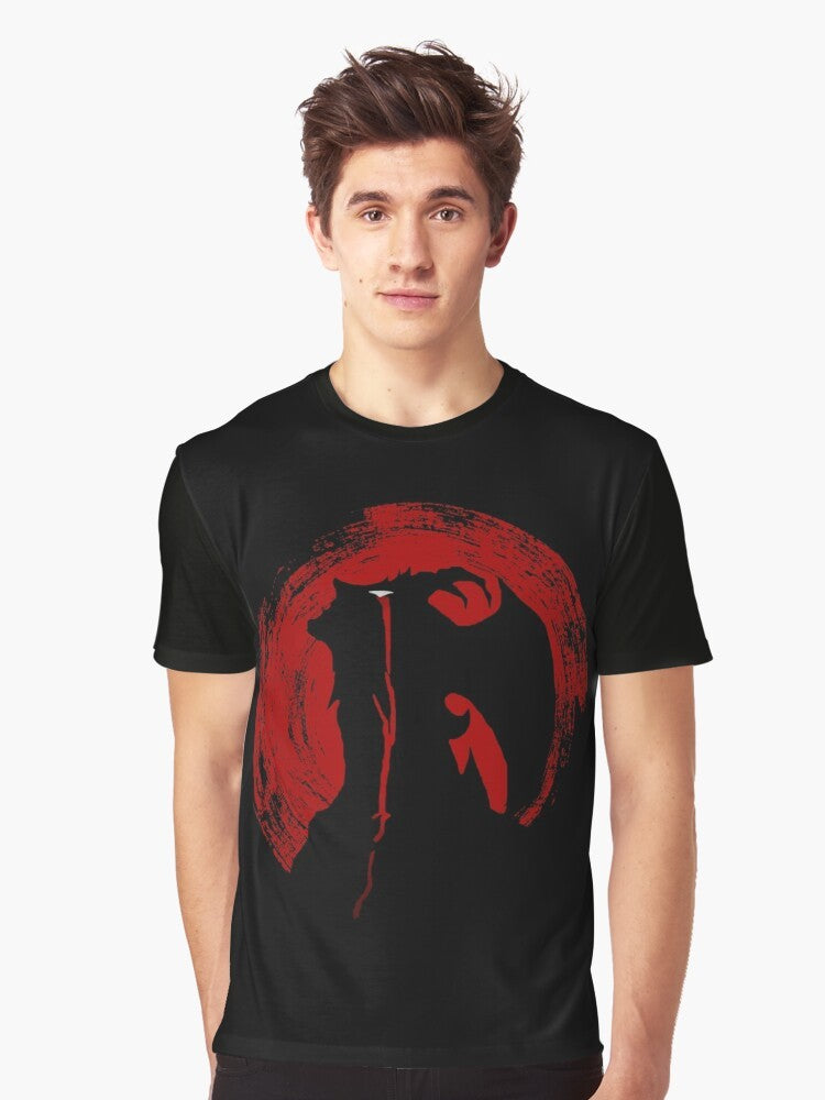 Devilman Crybaby graphic t-shirt with a crying baby design - Men