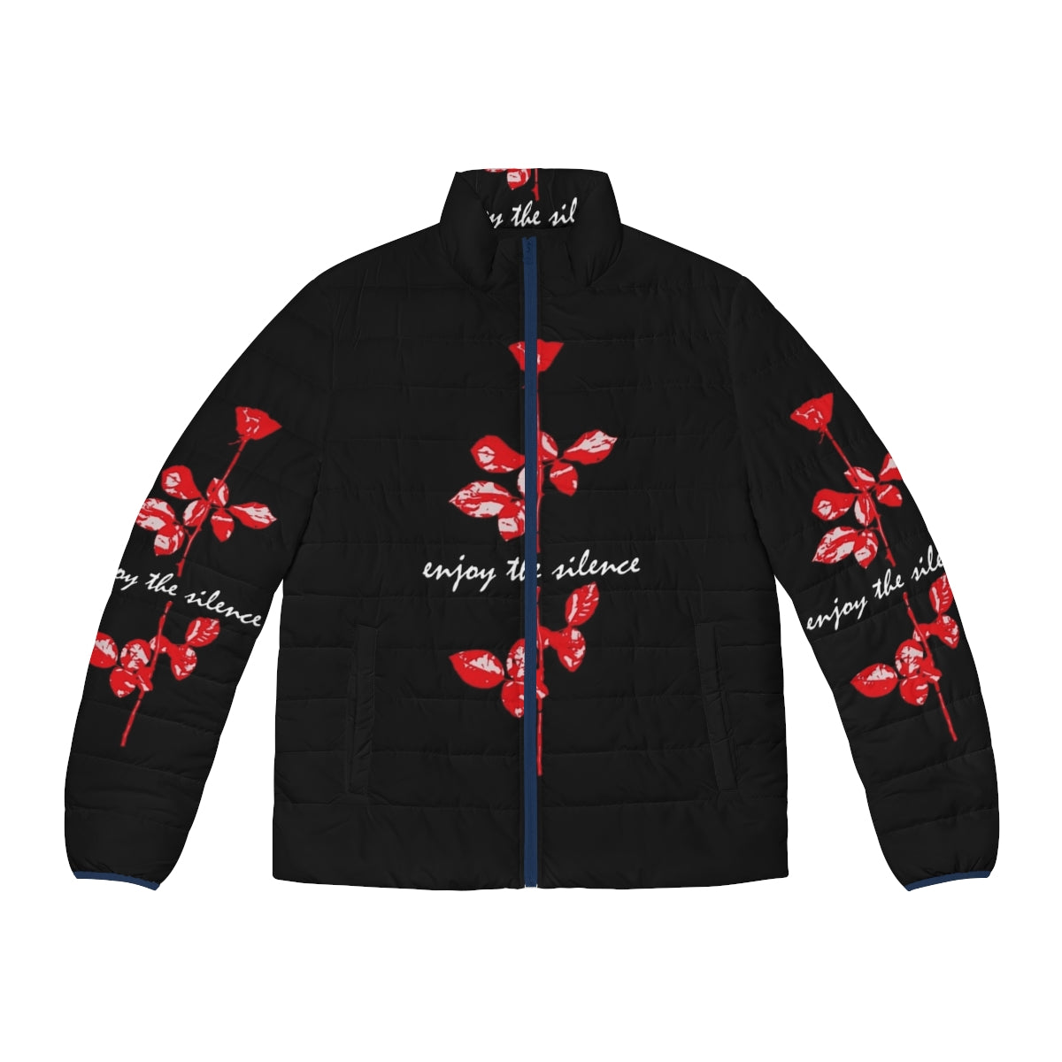 Depeche Mode inspired 'Enjoy The Silence' puffer jacket