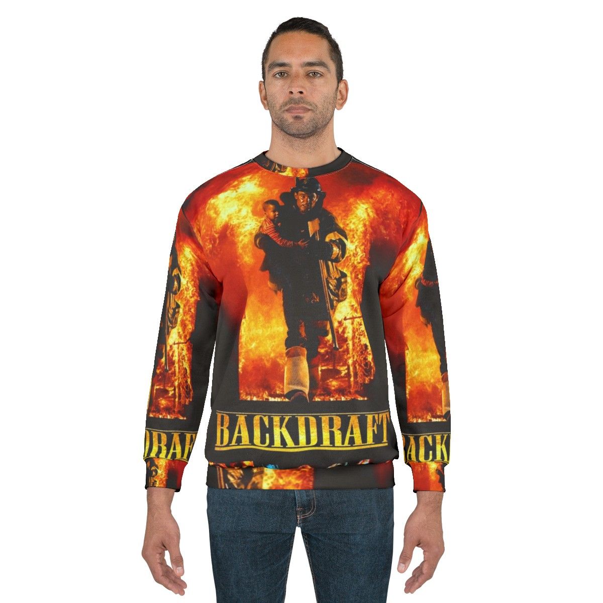 Backdraft 1991 Sweatshirt featuring Robert De Niro - men