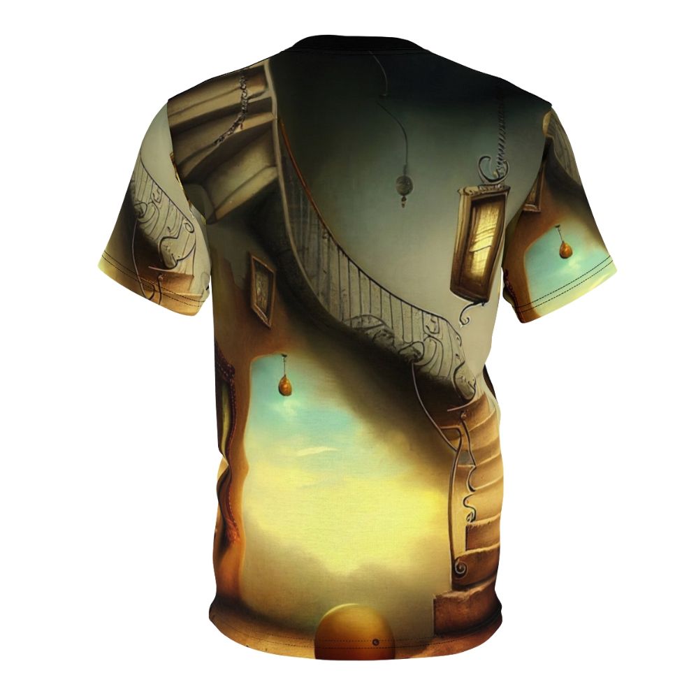 Surreal t-shirt design inspired by the iconic art of Salvador Dali - Back