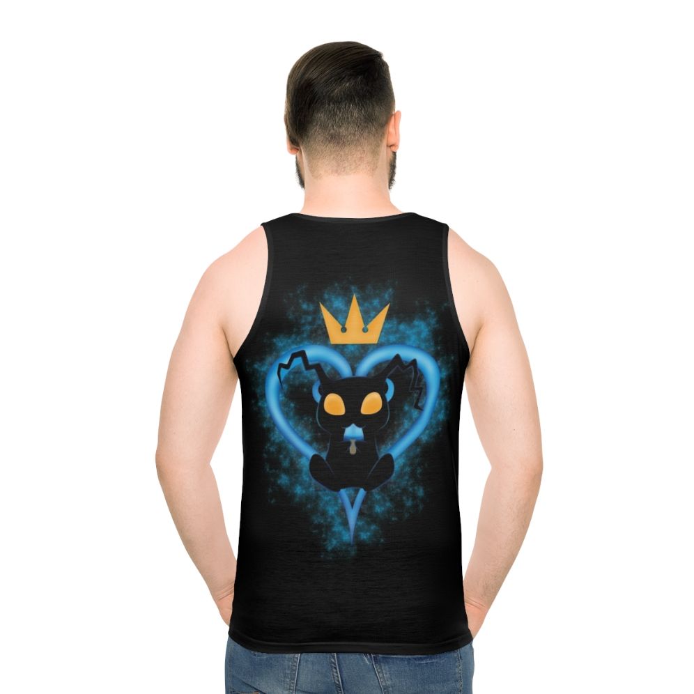 Kingdom Hearts Heartless Kawaii Unisex Ice Cream Tank Top - men back