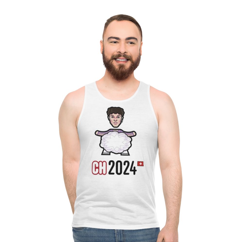 Switzerland Eurovision 2024 Unisex Tank Top - men