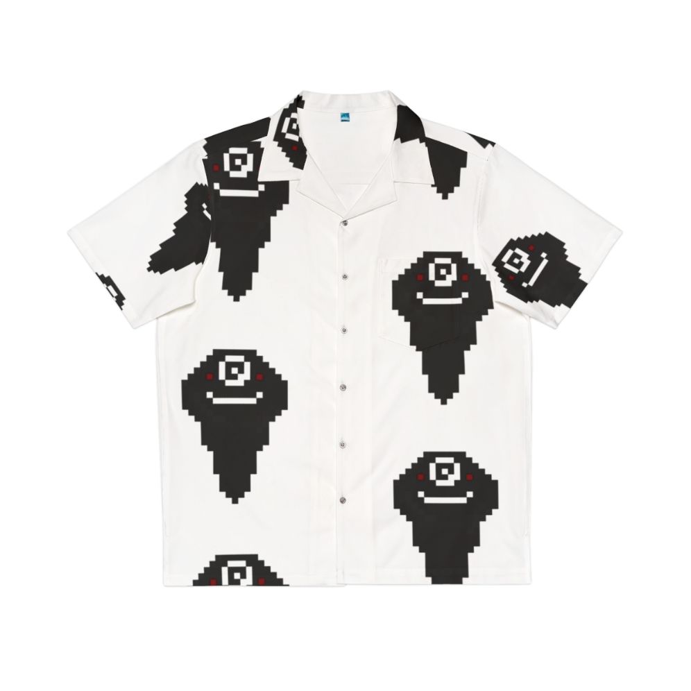 Black Desert Online Black Spirit Pixel Hawaiian Shirt