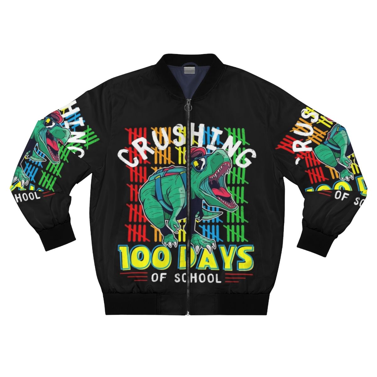 100 Days of School Teacher's Bomber Jacket