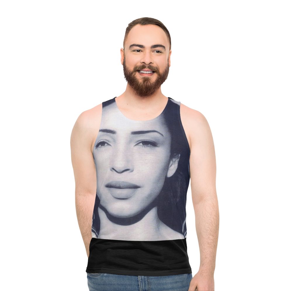 Vintage Sade Singer Unisex Tank Top - men