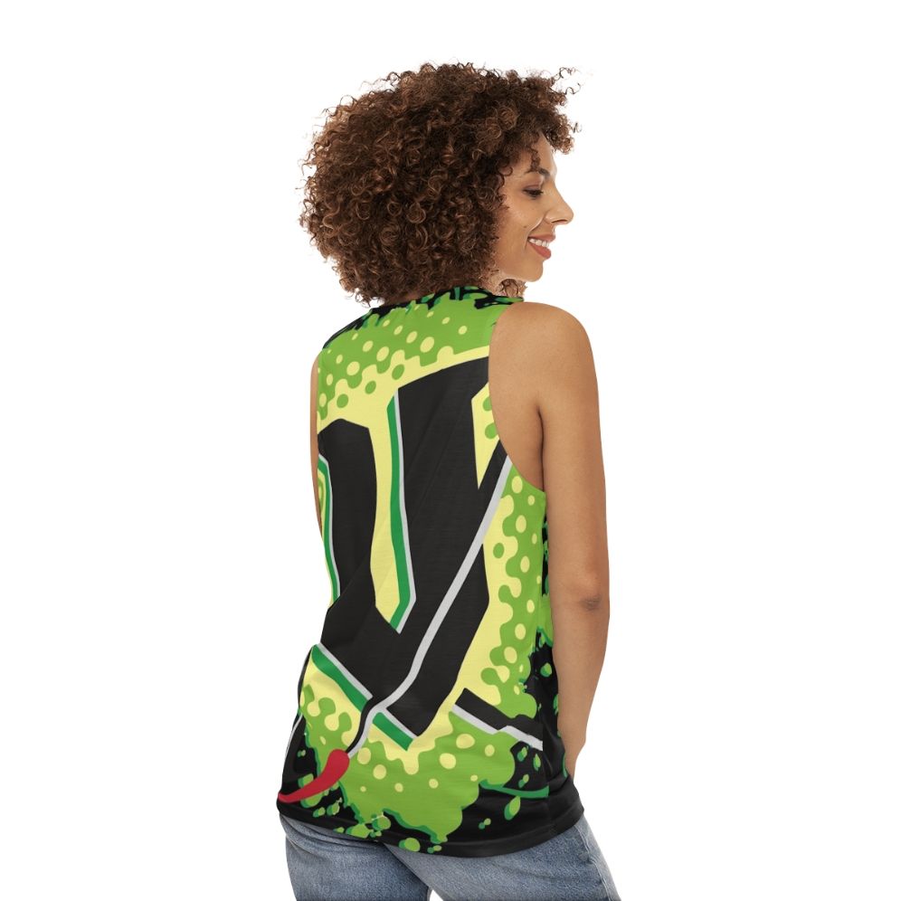 V Energy Logo Unisex Tank Top - women back