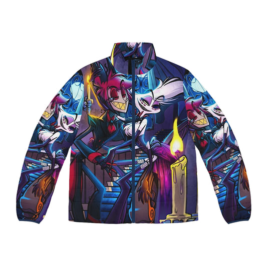 Hazbin Hotel Alastor Puffer Jacket - Officially Licensed Apparel